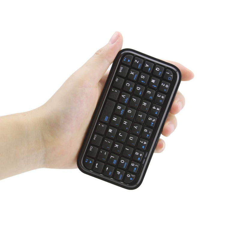 [Australia - AusPower] - Bluetooth 3.0 Keyboard,Rechargeable Mini Slim Travel Size Wireless Pocket Keypad Small Portable 49 Keys Keyboard for PC Notebook Tablets Smartphones 