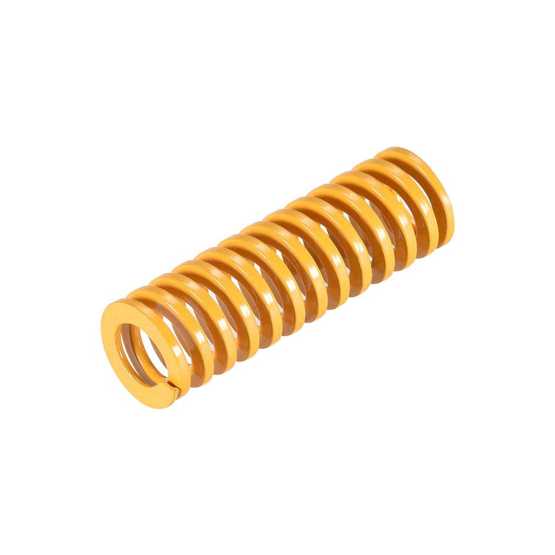 [Australia - AusPower] - uxcell 4pcs 3D Printer Heated Bed Yellow Spring Kit Light Load Compression Leveling Springs 25mm/0.98 Inch 4 