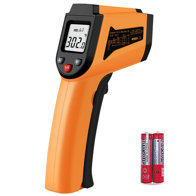 XRCLIF Infrared Temp gun Thermometer, Non-contact Digital Laser Infrared Thermometer  Temperature gun, IR Thermometer Heat Temperature R