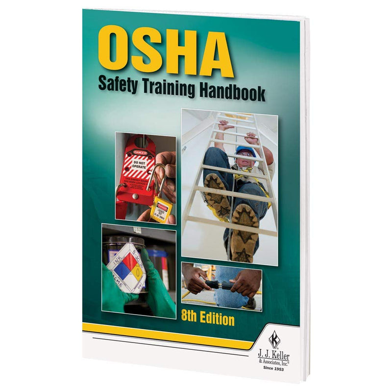 [Australia - AusPower] - OSHA Safety Training Handbook, 8th Edition (5.25"W x 8.25"H, English, Softbound) - J. J. Keller & Associates - Jobsite Training Guide Provides OSHA Approved Safety Regulations & Hazard Analysis Tips 