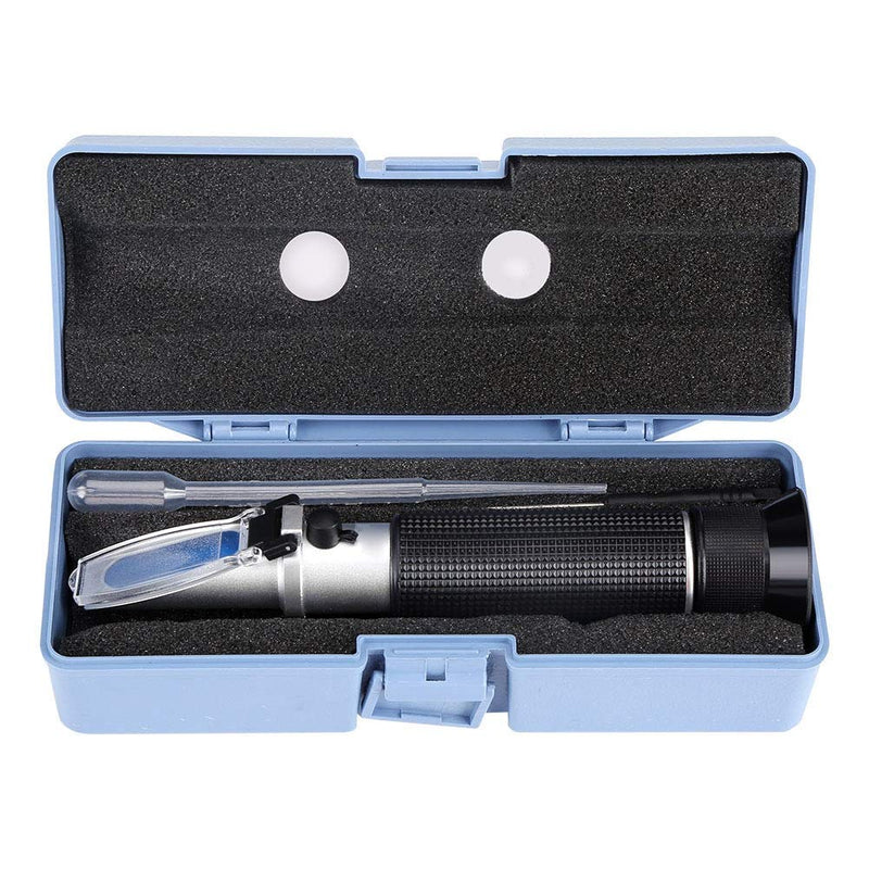 [Australia - AusPower] - Alcohol Refractometer, Professional Handheld Alcohol 0-80% Test Refractometer, Wine Tester Meter Measure Instrument for Testing Distilled Beverage, Rice Wine and Wine 