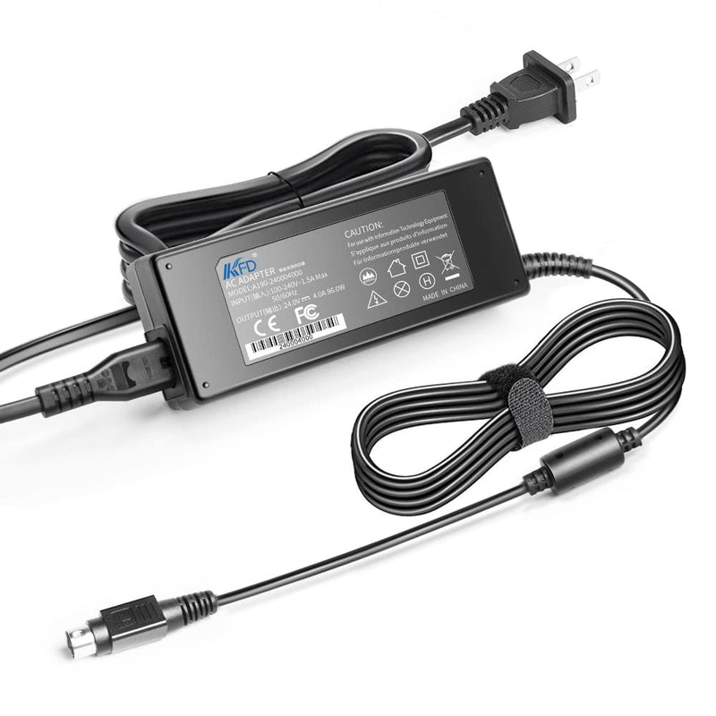 [Australia - AusPower] - KFD New 3 Pin AC DC Adapter for Resmed S9 Series Res Med IPX1 CPAP Machine S9 H5i REF 36003 R360-760 DA-90A24 CPAP 36970 S9 Elite Machine S9 Escape Machines 24V 4A 96W Power Supply Cord Cable Charger 
