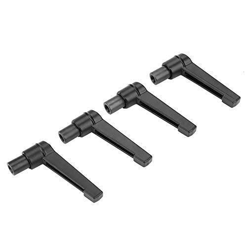 [Australia - AusPower] - YWBL-WH 4Pcs Stainless Steel Adjustable Fixing Handle Machine Knobs M4/5/6/8/10/12 Female Thread(M10(80mm Handle)) M10(80mm Handle) 