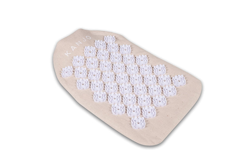 [Australia - AusPower] - Kanjo Heat Therapy Acupressure Pillow - Neck and Stomach Pillow - Relieve Neck and Stomach Pain - Includes Travel Bag 