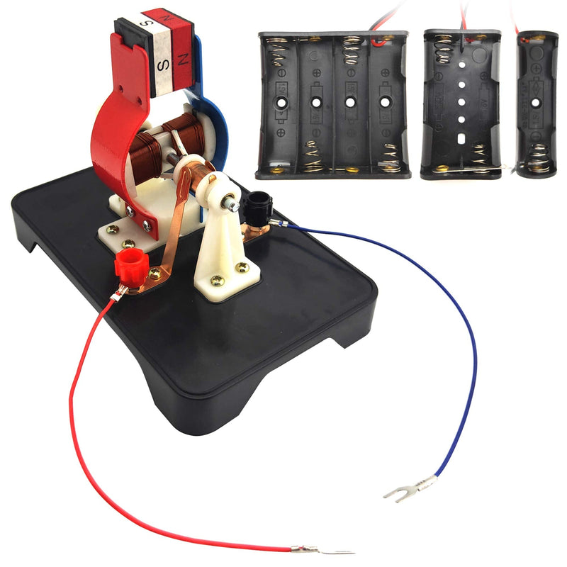 [Australia - AusPower] - EUDAX STEM DIY Simple Electric Motor DC Motors Model Assemble Kit for School Labs Physics Science Educational 