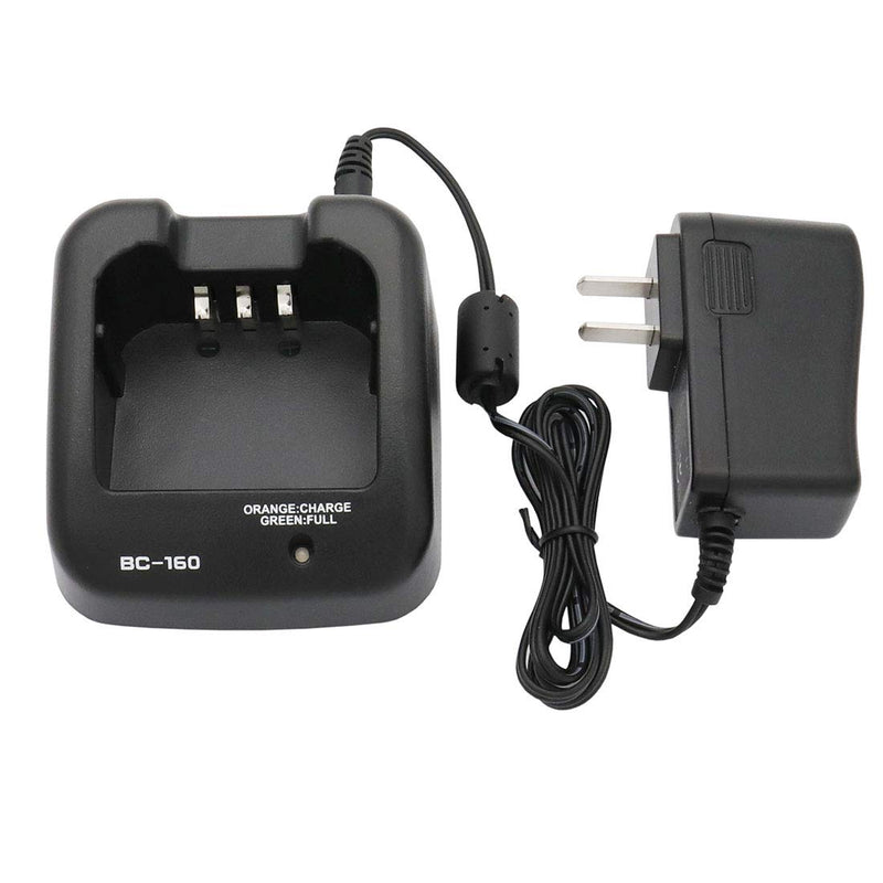 [Australia - AusPower] - Karier BP-232 BP-231 BP-230 Li-ion Battery Rapid Charger Compatible for ICOM BP232H IC-A14 IC-F15 IC-F3011 IC-F4011 IC-F3161 F14 F24 F3011 F4011 F3021 F4021 F33GT F3161 F4161 