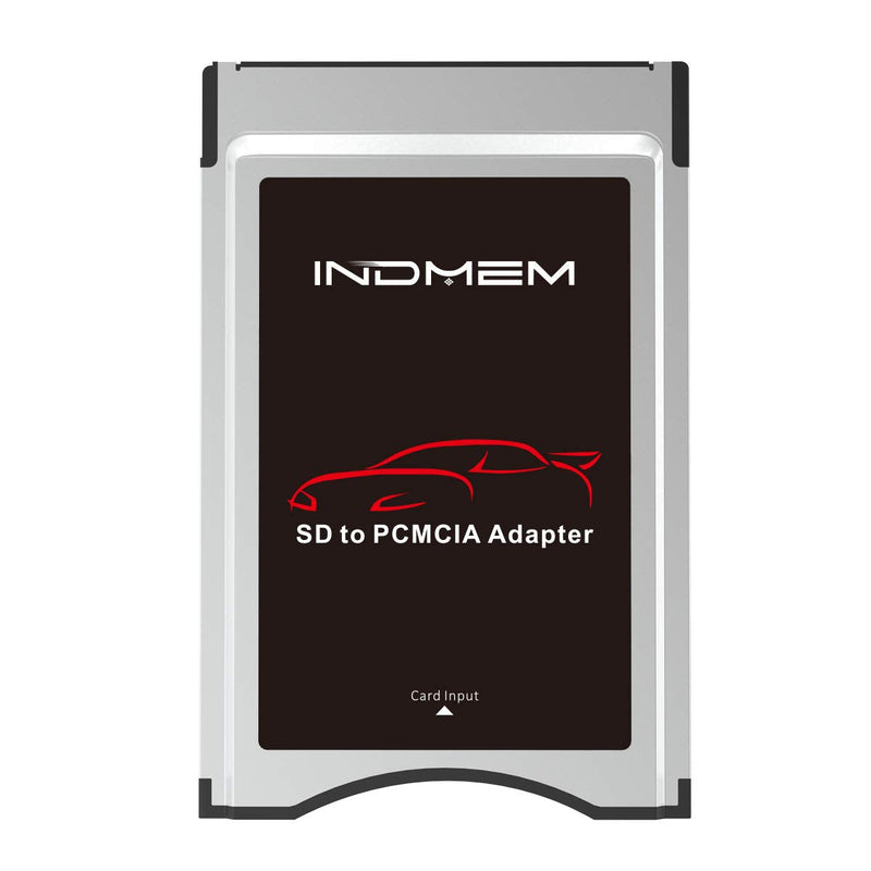 [Australia - AusPower] - PCMCIA to SD Card Memory Card Adapter SDHC to PC Card Converter Reader for Mercedes Benz S, E, C, GLK, CLS Class COMAND APS System Media Player 