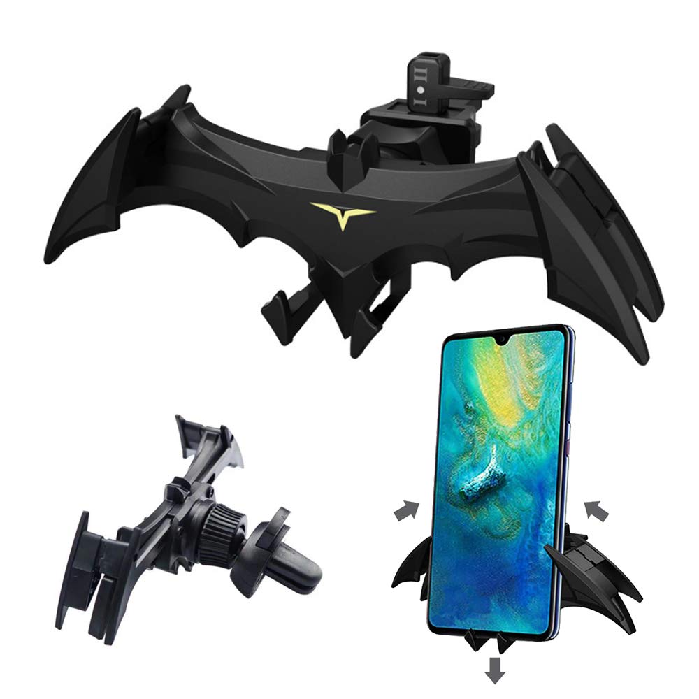 [Australia - AusPower] - Car Vent Bat Mount Creative Bat Car Phone Holder Mount Universal Gravity Automatic Locking Hands Free 