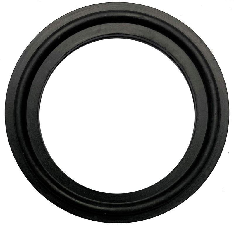 [Australia - AusPower] - DR.COMPONENT 1.5" Sanitary Standard Tri-Clamp Gaskets (Pack of 25),Black Buna-N (NBR) 1-1/2"-BUNA-NBR/25PCS 