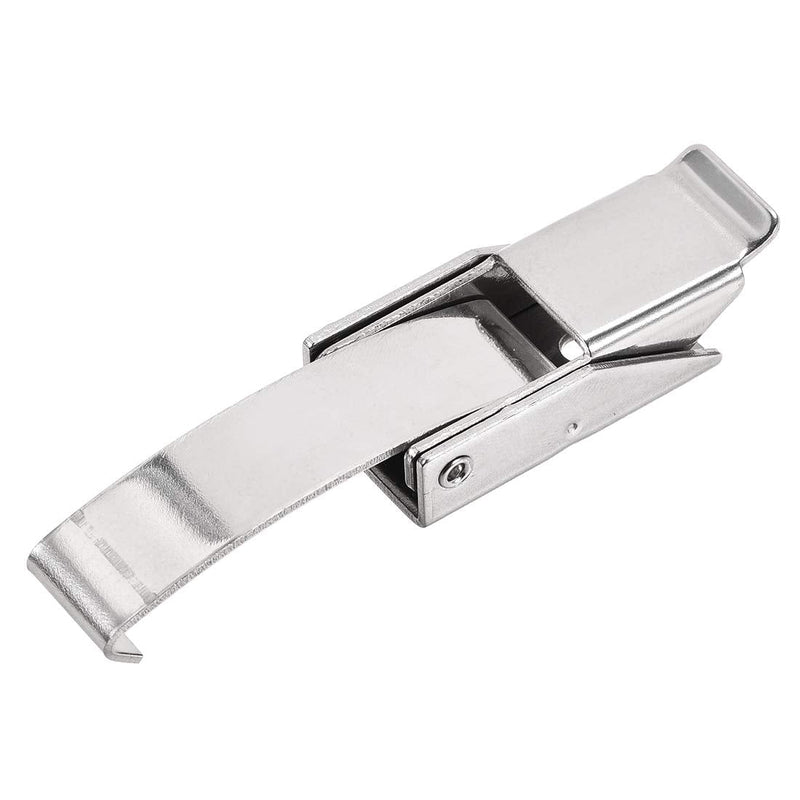 [Australia - AusPower] - uxcell 3.39-inch SUS304 Stainless Steel Draw Toggle Latch with Spring-Steel Hook 
