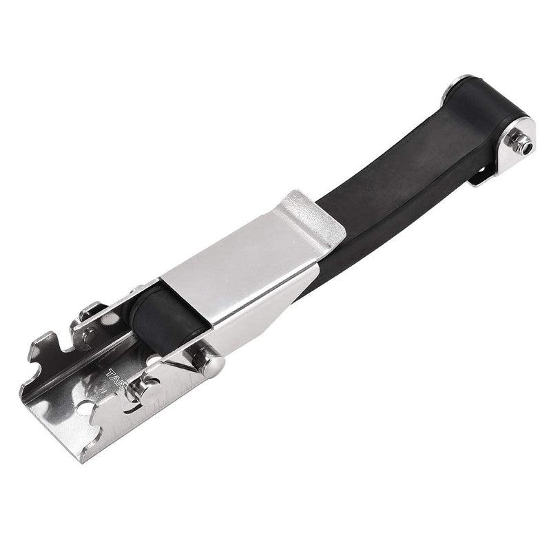 [Australia - AusPower] - uxcell 9.25-inch Rubber Flexible SUS304 Stainless Steel Draw Latches Buckle 