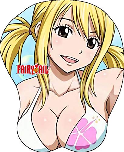[Australia - AusPower] - Burai Outlet Fairy Tail Anime Featuring Lucy Oppai Mouse Pad 