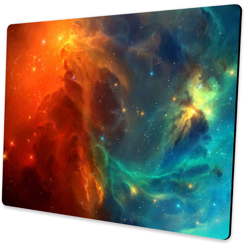 [Australia - AusPower] - Shalysong Cool Galaxy Mouse Pad Personalized Custom Design Computer Laptop Mouse Pad Non-Slip, Washable 9.7 x 7.9 inch Square galaxy 