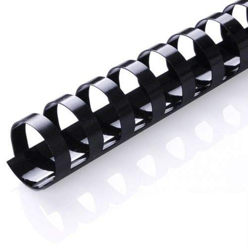 [Australia - AusPower] - CFS Products Plastic Comb Binding Spines, 1/2 Inch Diameter, Black, 90 Sheets, 100 Pack 13012 1/2" 
