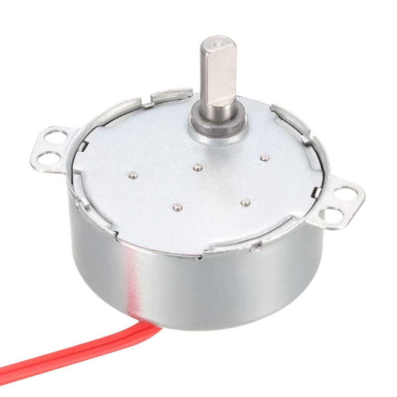 [Australia - AusPower] - uxcell Synchronous Gear Motor AC 12V 0.9-1.1RPM 50-60Hz Electric Motor CCW/CW 4W for Electric Fan 