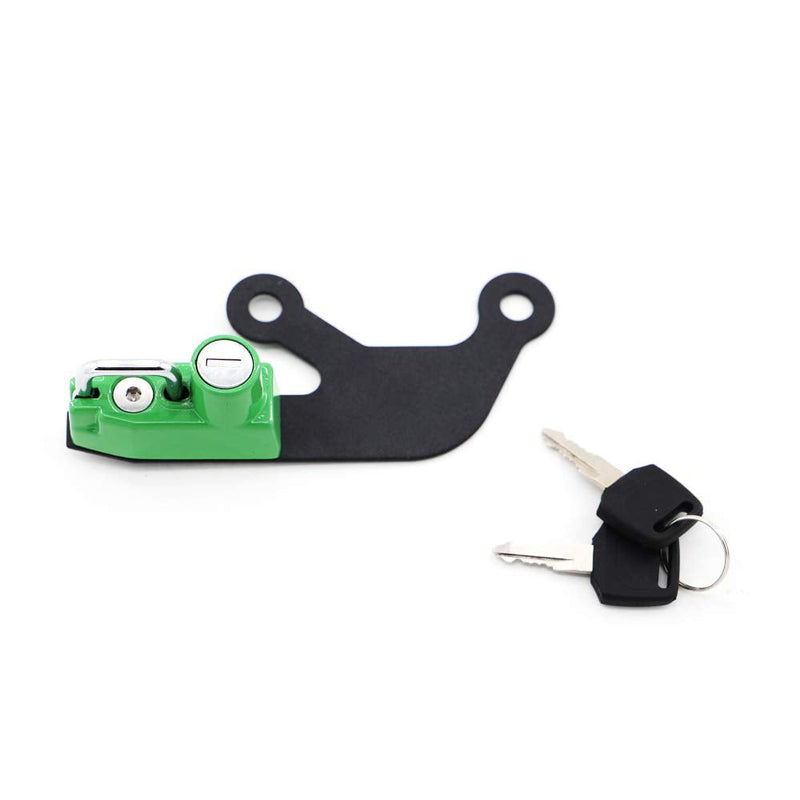 [Australia - AusPower] - GUAIMI Motorcycle Anti-Theft Helmet Lock with Keys for Kawasaki Ninja 650 2017-2020 Kawasaki Z 650 2017-2020 Green 