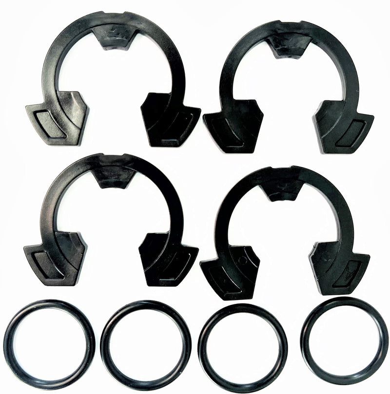 [Australia - AusPower] - 1" Water Softener Clips and Orings 7337589 and 7170262 (4 of each) 