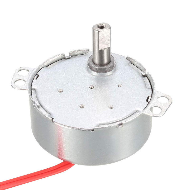 [Australia - AusPower] - uxcell Synchronous Motor AC 12V 4-5RMP 50-60Hz 4W Double Flat Shaft CW/CCW 4-5RPM 