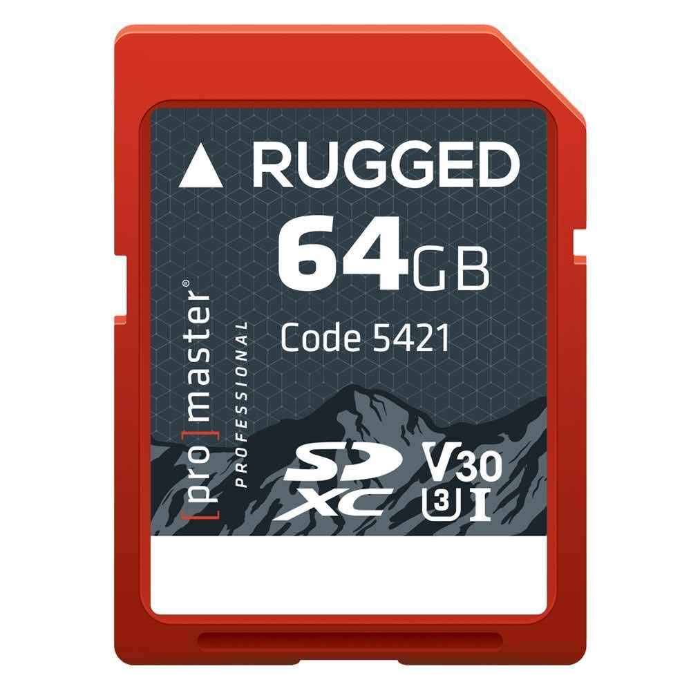 [Australia - AusPower] - Promaster SDXC 64GB Rugged UHS-I Memory Card 