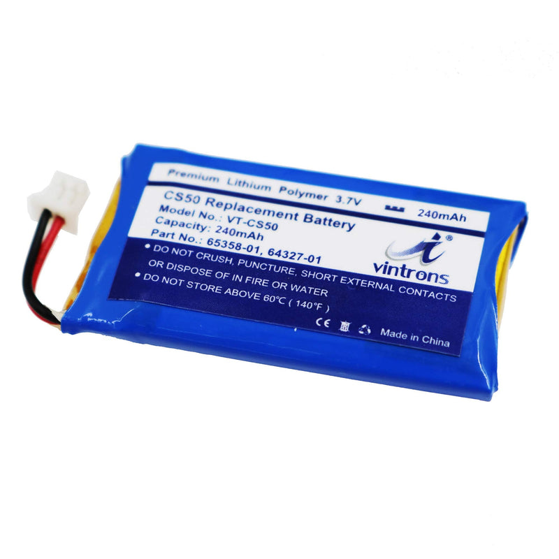 [Australia - AusPower] - VINTRONS 202599-03, 64327-01, 64399-01, 64399-03, CS50, CS55, Savi w720 Battery Replacement Compatible for Plantronics CS50, CS361, CS510, CS520, CS55, CS65, W710, W720, 