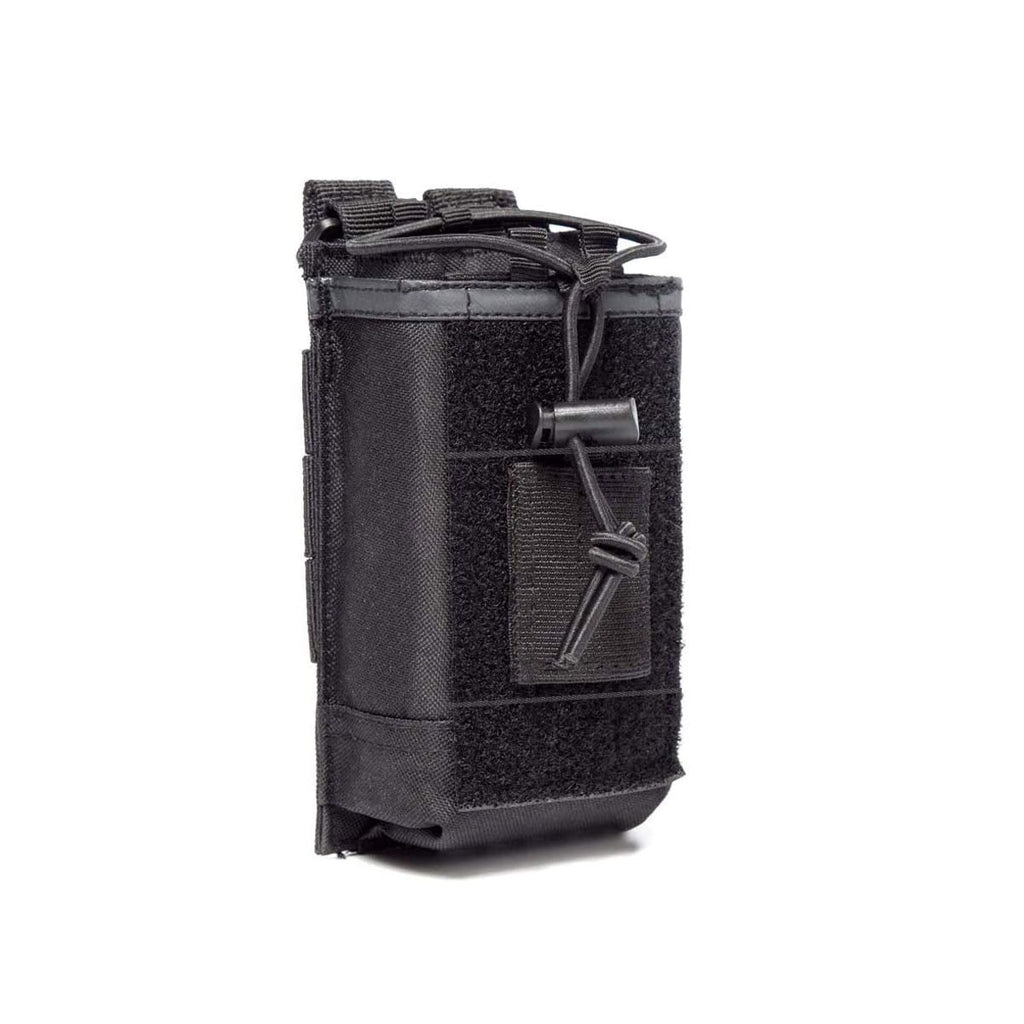 [Australia - AusPower] - Radio Case/Radio Holder Molle Tactical Radio Holster Military Heavy Duty Radios Pouch Bag for Two Ways Walkie Talkies Compatible with Bags/Packs/Duffels by LUITON 1pack 