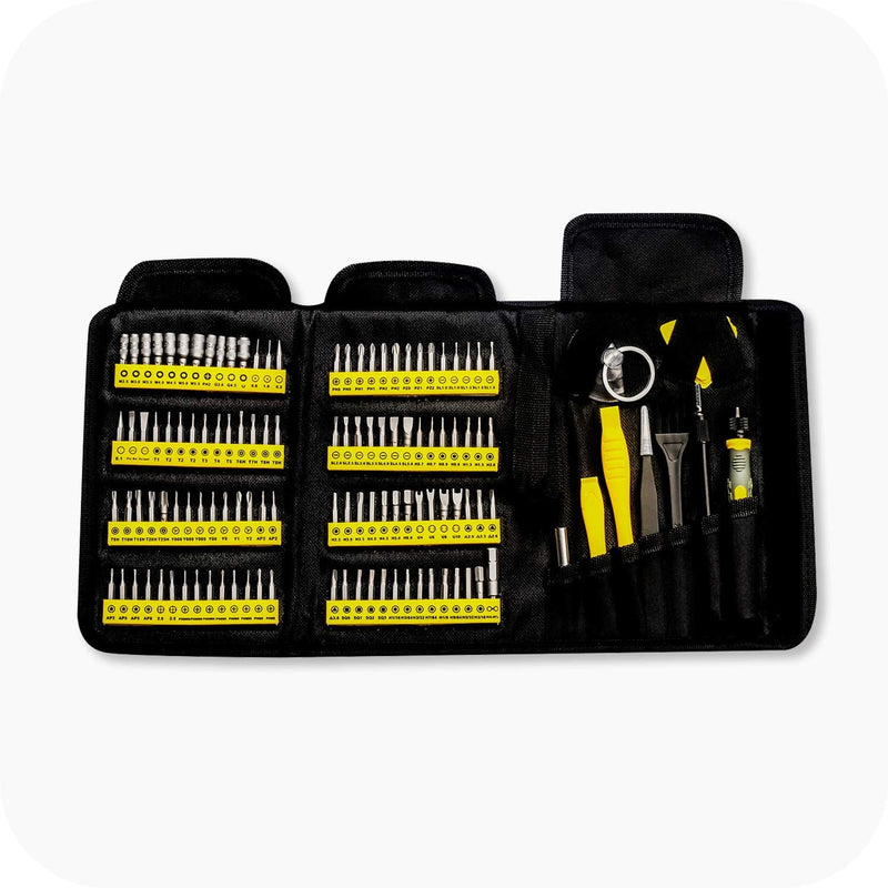 [Australia - AusPower] - KER 126 in 1 Precision Screwdriver Set with Magnetic Driver Kit, Electronics Repair Tool Kit for Repair Computer, Cell Phone, Laptop, iPad, Watch, Tablet, PC, MacBook, Xbox, Game Console 