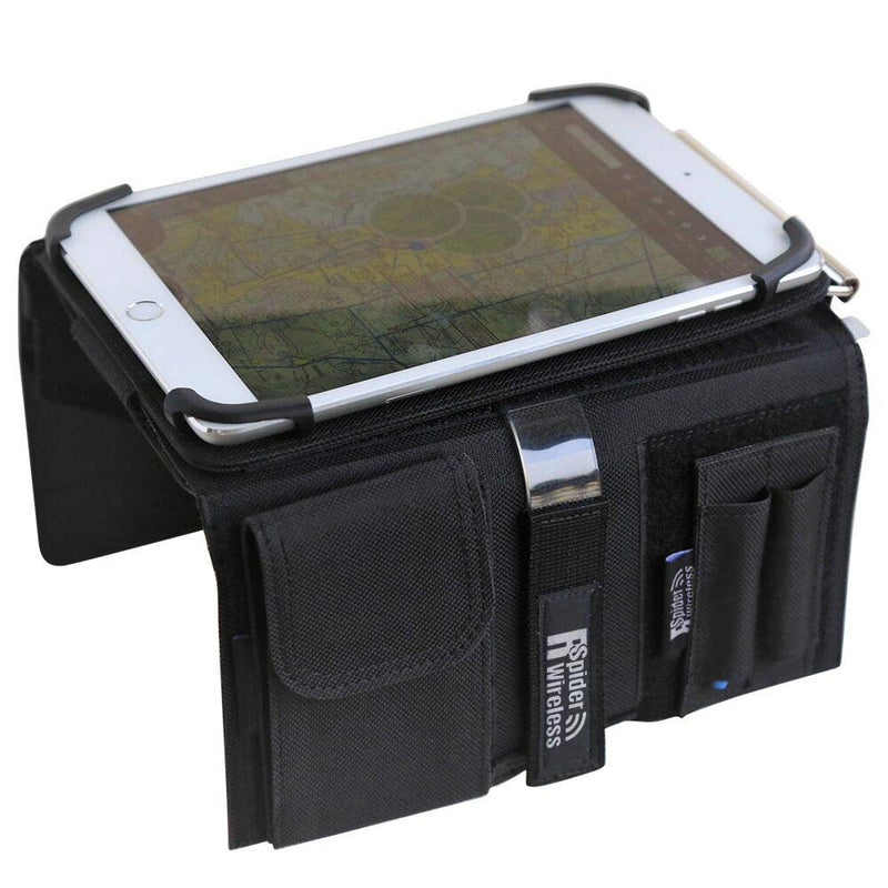 [Australia - AusPower] - Pilot Kneeboard with Aluminum Clipboard. Compatible with 7.9 inch Apple iPad Mini 3 and 4, Android Devices Similar in Size 
