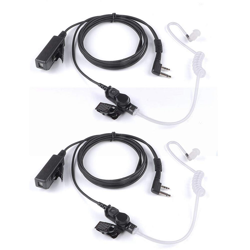 [Australia - AusPower] - 2019 New Earpiece for Midland Walkie Talkies with Mic Security Headsets for GXT1000VP4 LXT500VP3 GXT1050VP4 GXT1000XB (2Packs) 