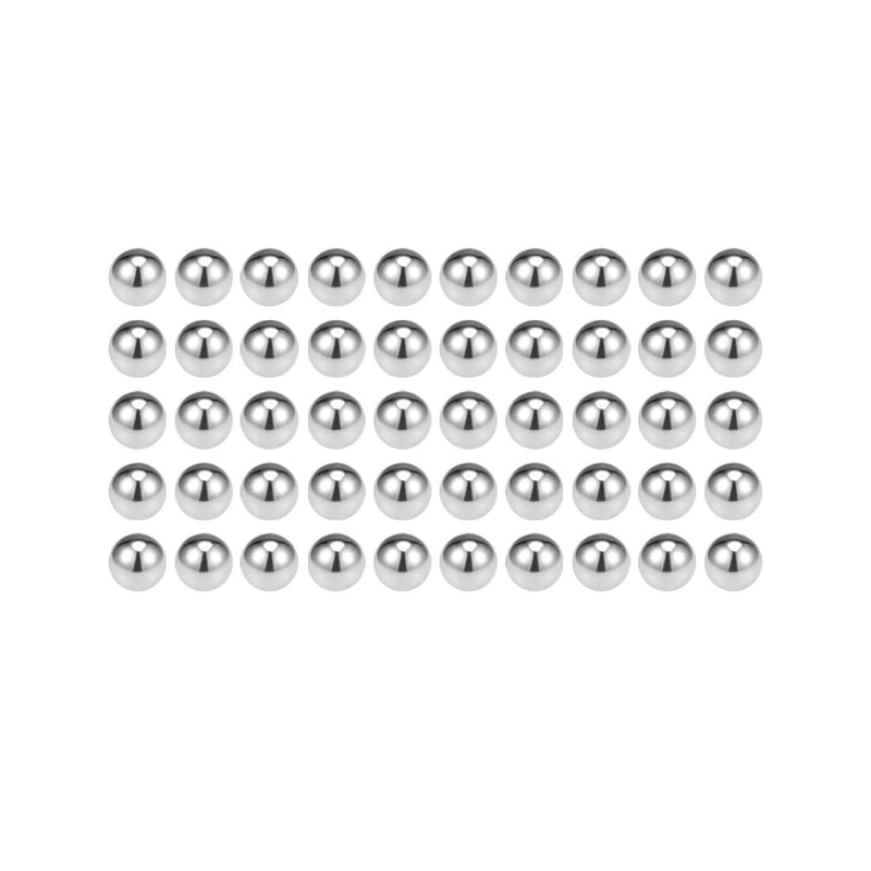 [Australia - AusPower] - uxcell 2.5mm Bearing Balls 304 Stainless Steel G100 Precision Balls 50pcs 