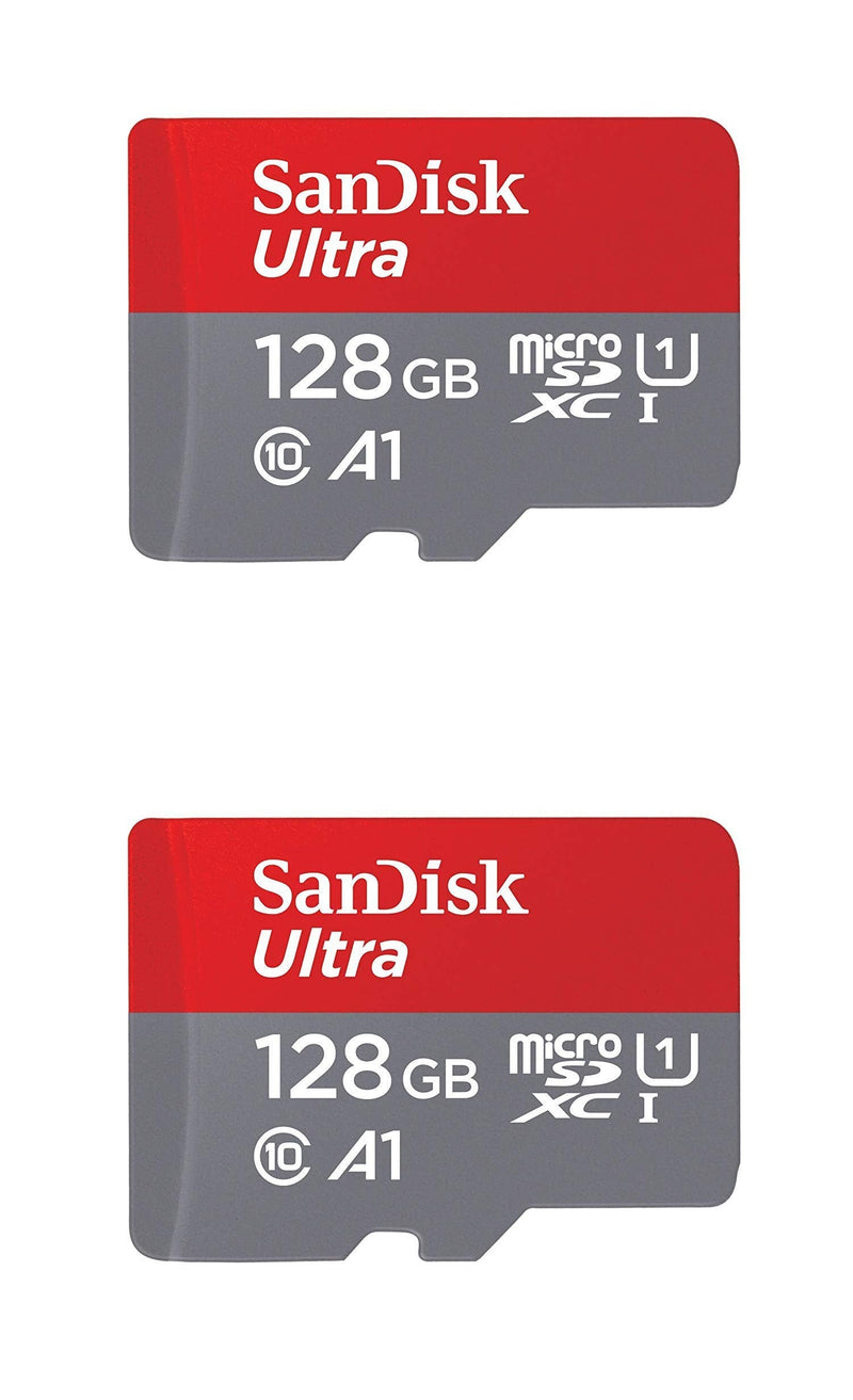 [Australia - AusPower] - SanDisk 128GB X2 (256GB) MicroSD HC Ultra Uhs-1 Memory Card 