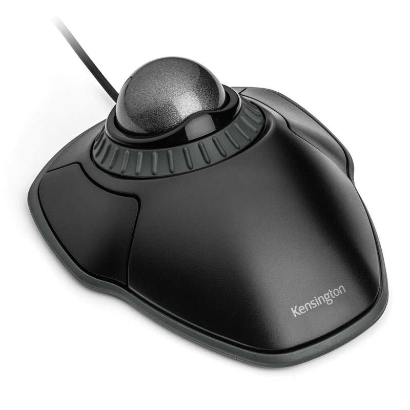 [Australia - AusPower] - Kensington Orbit Trackball Mouse with Scroll Ring (K75327WW) Black-Grey wired usb 