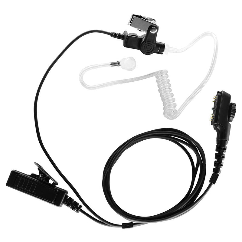 [Australia - AusPower] - JUYODE PD782 Earpiece Headset Compatible with Hytera PT580 PD702 PD780 Radio with Rugged Reinforced Cable and Good Noise Cancellation for Better Listening Experience in Any Environment 