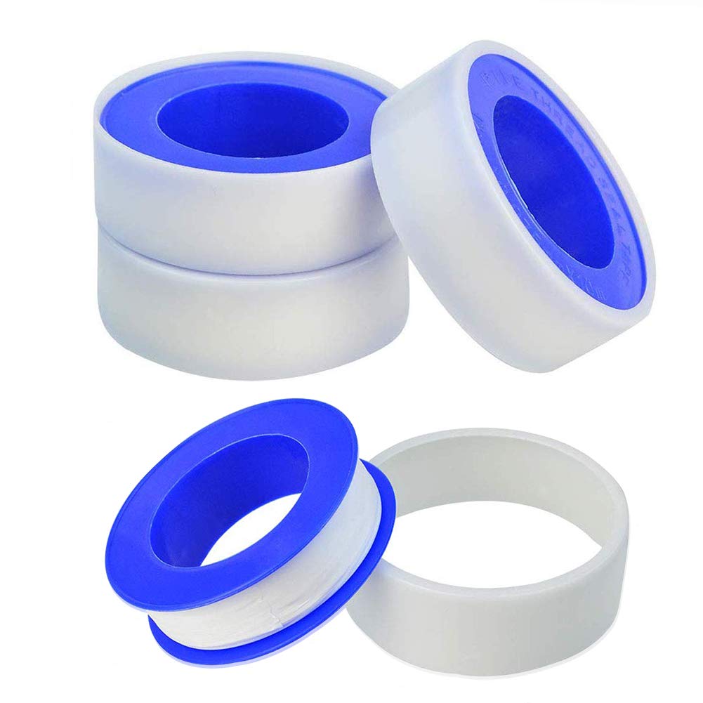 [Australia - AusPower] - 10 Rolls Thread Seal Tapes,1/2 inch Teflon Tape PTFE Pipe Sealant Tape for Leak Water, Plumbers, Plumbing, Air Head, Thread Pipe Plumbers Thread Tape 