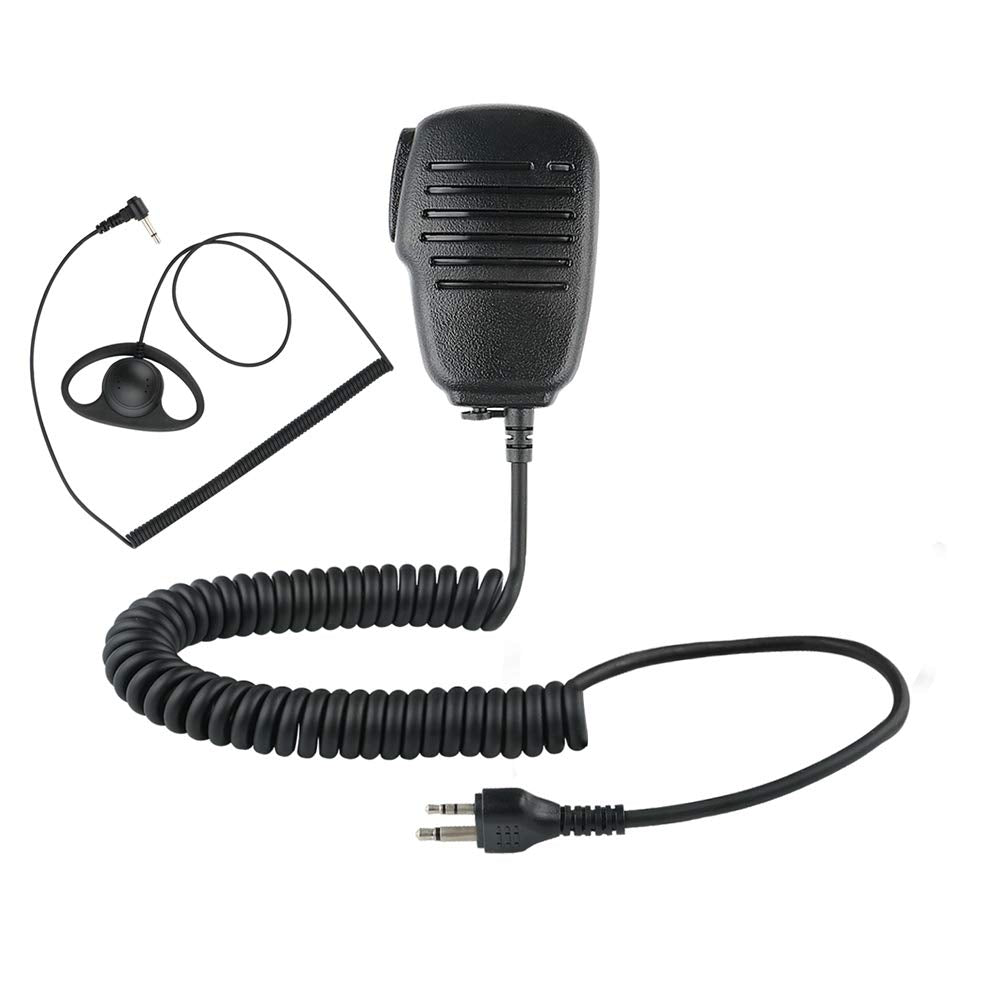 [Australia - AusPower] - Speaker Mic for Midland with 3.5mm Earpiece for GXT1000VP4 LXT600VP3 GXT1050VP4 GXT1000XB Walkie Talkies 