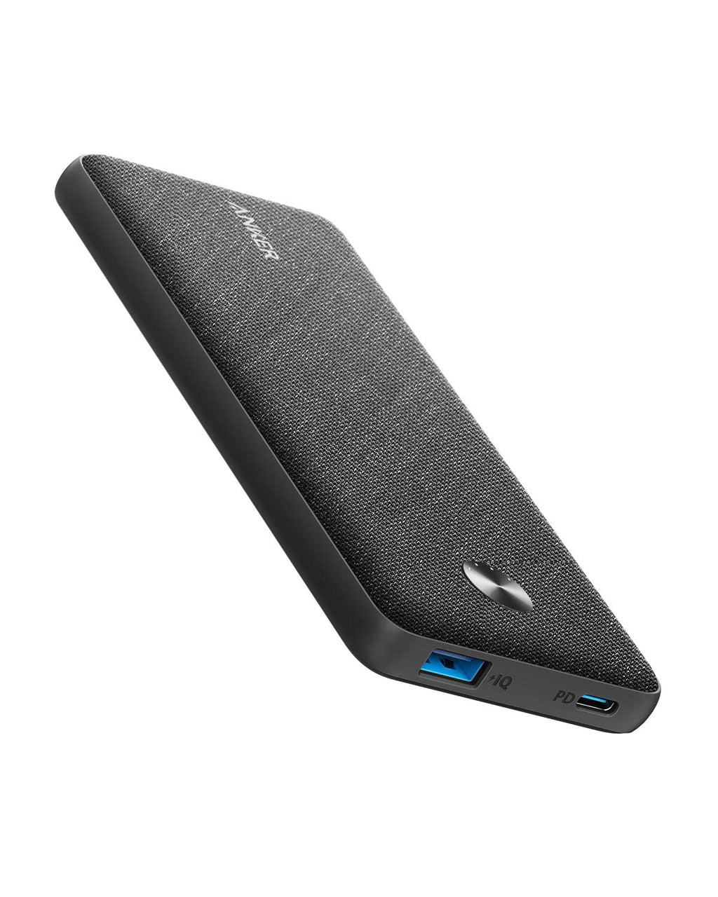 [Australia - AusPower] - Anker PowerCore Metro Slim 10000 PD, 10000mAh Portable Charger USB-C Power Delivery (18W) Power Bank for iPhone 11/11 Pro / 11 Pro Max / 8 / X/XS/XR, S10, Pixel 3, iPad Pro 2018, and More black 