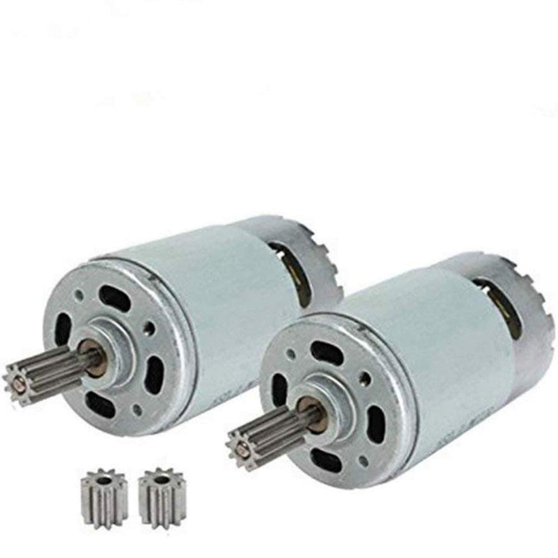 [Australia - AusPower] - weelye 2 Pcs 24V 30000RPM Children's Powered Wheel Electric Motor ,24 Volt Motor Drive Engine Accessory for Car Children Ride on Toys Replacement Parts 