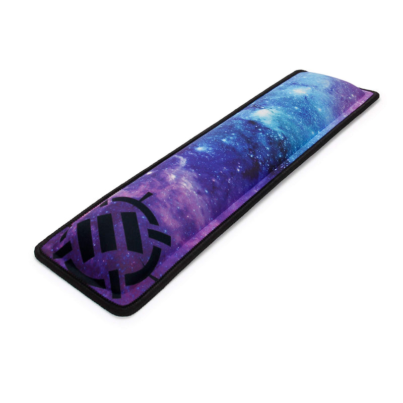 [Australia - AusPower] - ENHANCE Keyboard Wrist Rest - Keyboard Wrist Support with Memory Foam Wrist Pad and Premium Anti-Fray Stitching - Fits Full Size Keyboards Helps with Wrist Pain for PC, Laptop, Office Typing - Galaxy Full Size (Galaxy) 