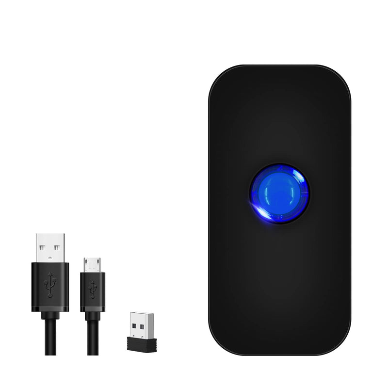 [Australia - AusPower] - Mini Bluetooth Wireless Barcode Scanner,Symcode USB Portable Handheld 1D CCD Barcode Scanner Reader for POS/Android/iOS/iMac/Ipad X5CCD 