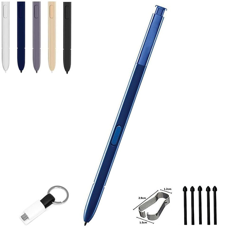[Australia - AusPower] - Galaxy Note 8 Replacement Stylus Pen. S Pen for Galaxy Note 8 .Compatible with Galaxy Note 8 N950U N950W N950FD N950F All Versions （Blue） +USB Charging Cable/Nib 