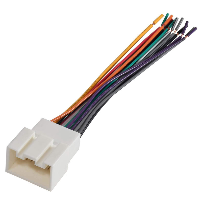 [Australia - AusPower] - RED WOLF for Ford F150 Escape Explorer Lincoln Mercury 1998-2005 Radio Stereo Wire Harness Power Connector Cable Adapter 