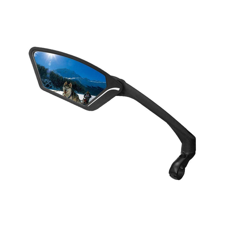 [Australia - AusPower] - MEACHOW New Scratch Resistant Glass Lens,Handlebar Bike Mirror, Rotatable Safe Rearview Mirror, Bicycle Mirror,ME-010(2019-2020) Blue Left Side 