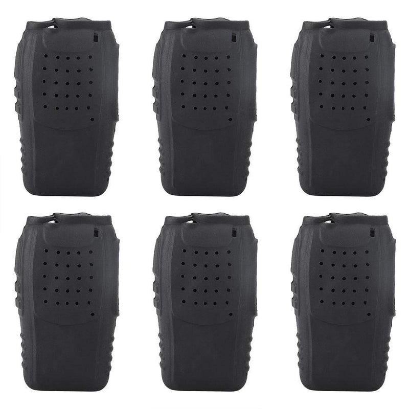 [Australia - AusPower] - Vbestlife 6Pcs Two-Way Radio Cover Case for Baofeng BF888s, Silicone Walkie Talkies Holster Pouch Protector for BF 888s 