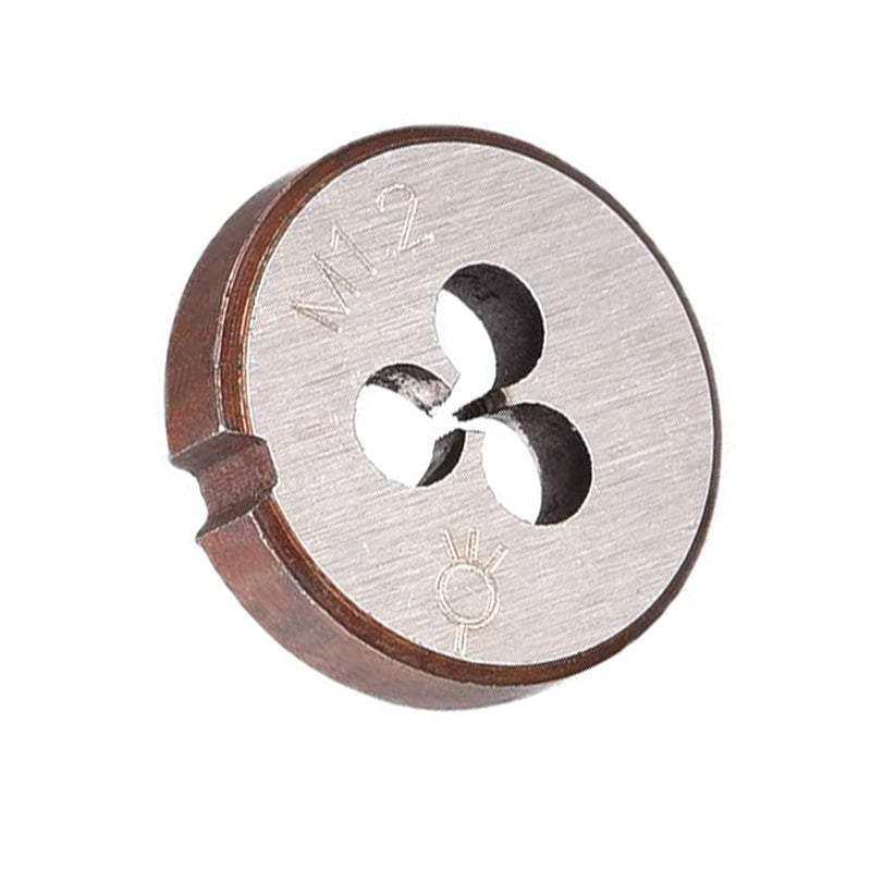 [Australia - AusPower] - Utoolmart M1.2 X 0.25 Metric Round Die, Machine Thread Right Hand Threading Die, Alloy Steel 1Pcs M1.2×0.25 