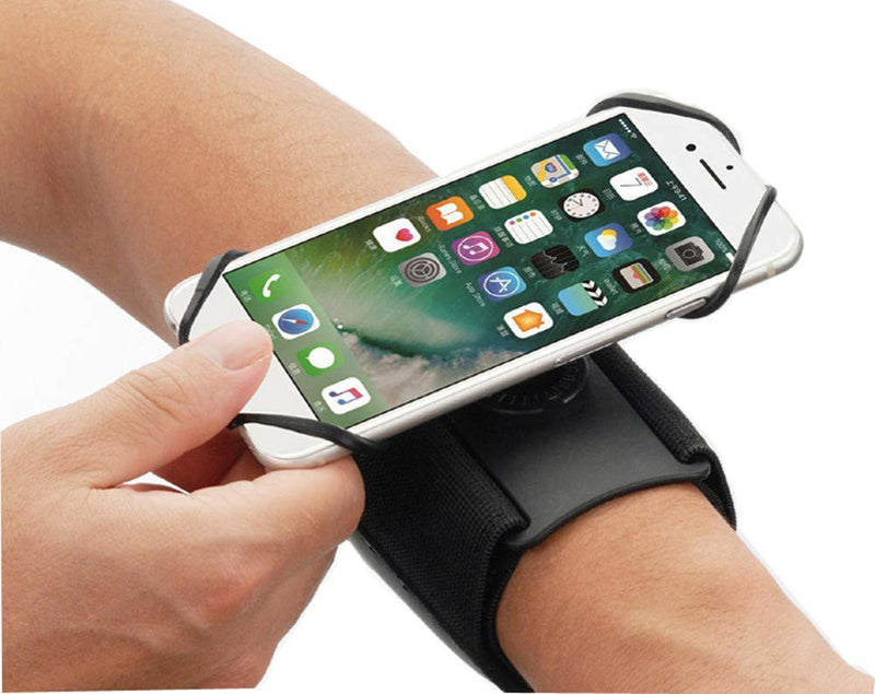 [Australia - AusPower] - 360°Rotatable Sport Running Cycling Forearm Armband Wrist Band Cell Phone Holder Case for Samsung Galaxy S20 FE, S20 Plus, Note 20 Ultra, A71 A51, S20, Note 20, Note 10 Plus, S10 Plus, S10 S10e S10 S9 