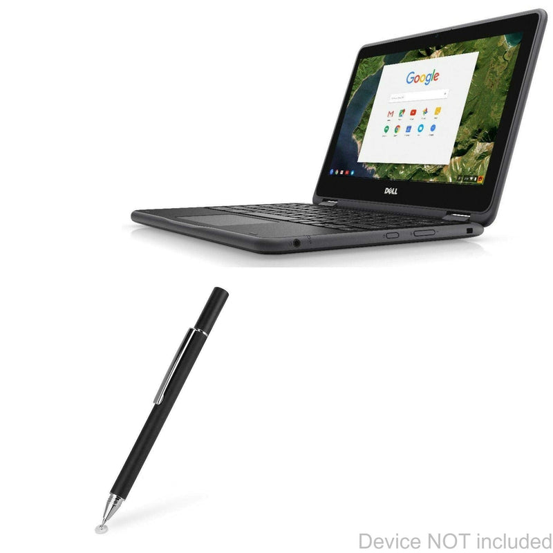 [Australia - AusPower] - Stylus Pen for Dell Chromebook 3189 Education 2-in-1 (Stylus Pen by BoxWave) - FineTouch Capacitive Stylus, Super Precise Stylus Pen for Dell Chromebook 3189 Education 2-in-1 - Jet Black 