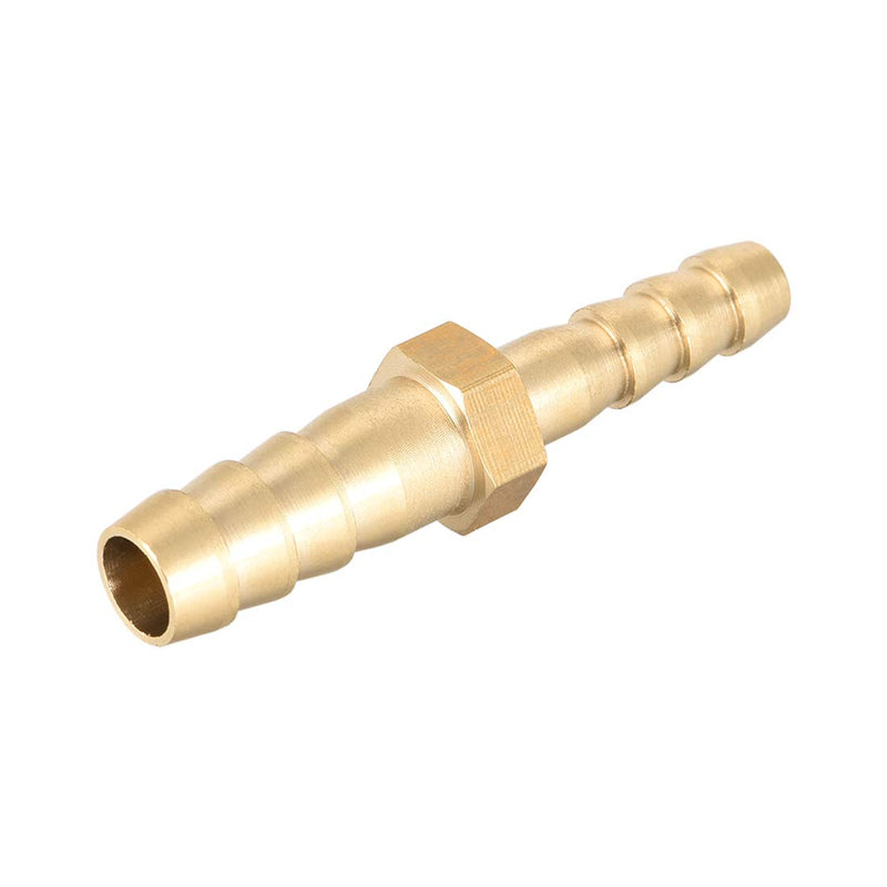 [Australia - AusPower] - uxcell Straight Brass Barb Fitting Reducer, Fit Hose ID 8mm to 6mm 