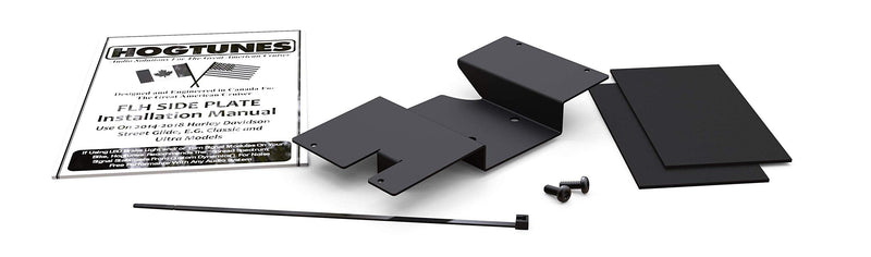 [Australia - AusPower] - Hogtunes FLH Side Plate-RM Additional Amplifer Mount for 2014+ Harley-Davidson FLH Touring Models FLH Side Plate-RM 