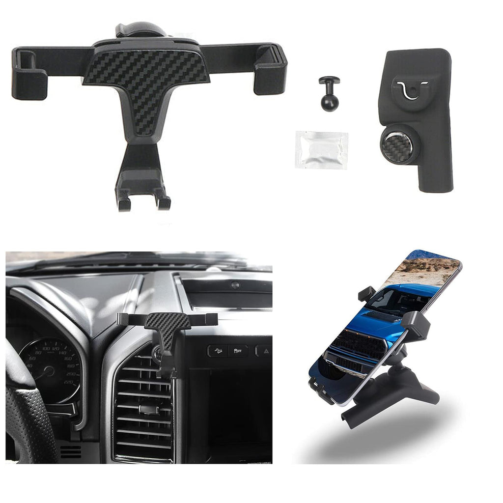 [Australia - AusPower] - ITrims Car Phone Holder for Ford F-150 F150 2015-2020, Car Air Vent Cell Phone Holder Cradles Mount Compatible for iPhone 11 pro/11 pro max/XS/XR/X/8/7, Galaxy, Moto and Most Smartphones 
