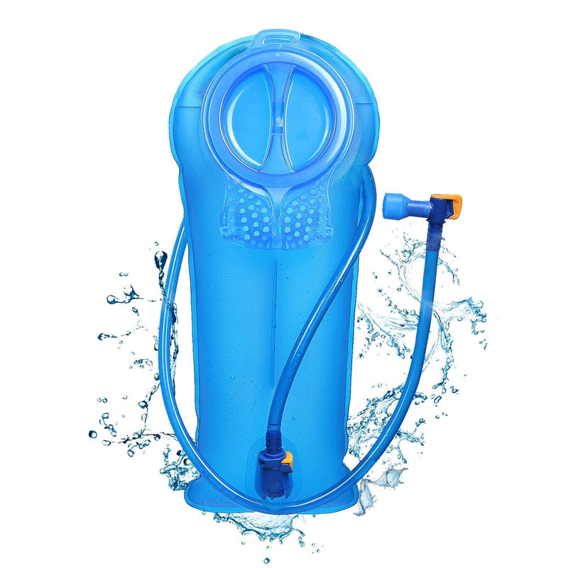 [Australia - AusPower] - Unigear Hydration Water Bladder Reservoir BPA Free and Taste Free for Backpacking, Biking, Hiking and Camping Blue 2L 