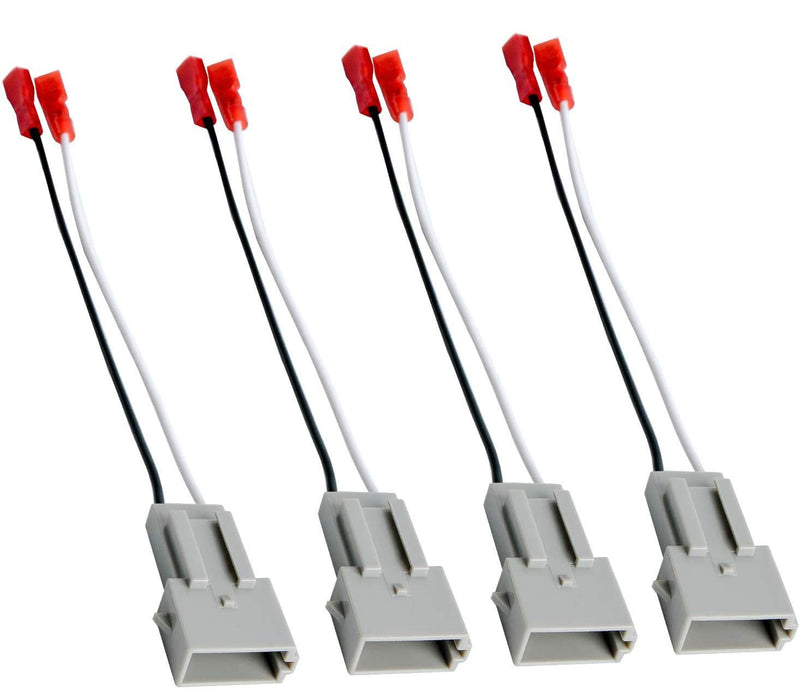 [Australia - AusPower] - HSTECH 2 Pairs (4 Pack) 72-5512 Speaker Wire Adapters for Select 1989-Up Ford Vehicles 